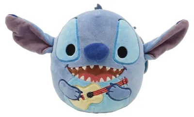Produktbild von Lilo & Stitch Squishmallow Plüschfigur Stitch With Guitar 20 cm