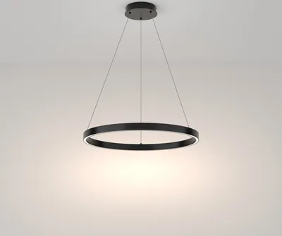 Produktbild von Maytoni Rim Pendelleuchte MOD058PL-L32B4K LED, Schwarz, aus Aluminum, 4000K, 1300lm
