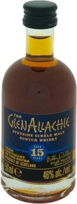 Produktbild von GlenAllachie 15 Years MINI 50ml 46% Vol.