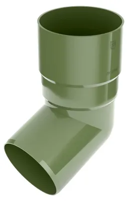 Immagine prodotto di Gomito in plastica BRYZA 67° Ø 63 mm, verde RAL 6020