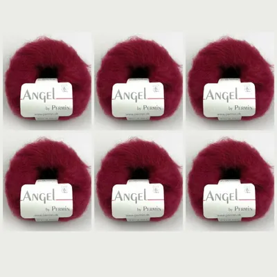 Produktbild von 6x Angel von Permin – s Kindergarn aus Mohair und Seide (70/30) (38 Farben)