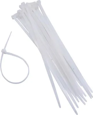 Produktbild von Kabelbinder transparent 20 cm, 25 Stück