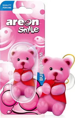 Produktbild von Areon Odświeżacz do samochodu Maskotka Bubble Gum, 1 sztuka