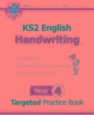 Productafbeelding van KS2 English Year 4 Handwriting Targeted Practice Book