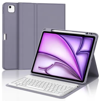 Produktbild von Air 13 M4 M3 M2 2026-2024 und Pro Kompatiblilität Lila 13 Zoll Tastatur