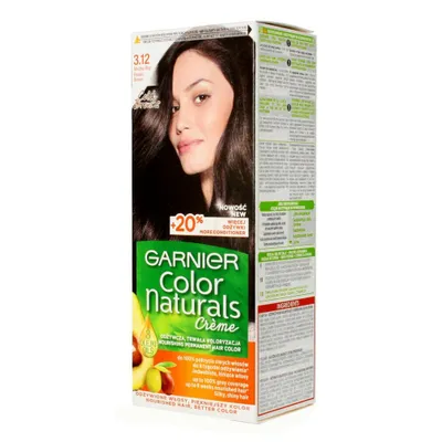Produktbild von GARNIER Color Naturals Creme-Haarfarbe 3.12 Frostiges Braun