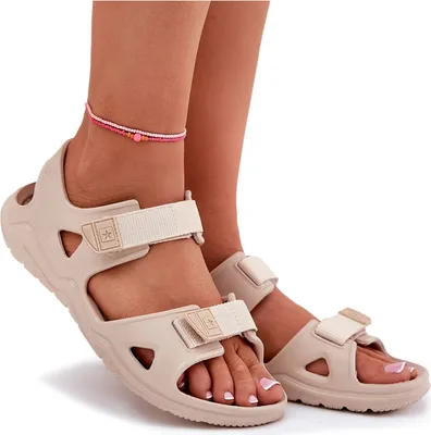 Produktbild von Damen Schaum Sandalen Auf Plattform Big Star RR274A515 Beige 39