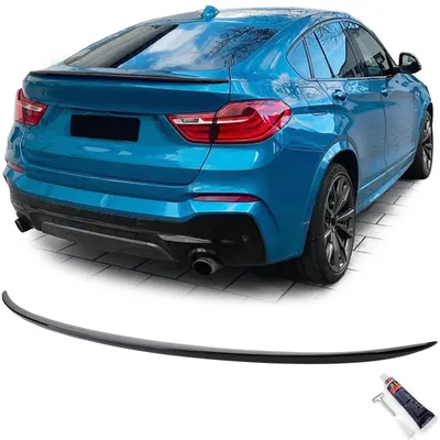 Produktbild von Heckspoiler Spoilerlippe schwarz glänzend für BMW X4 F26 2014-2018