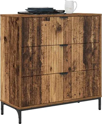 Obrázek produktu pro vidaXL Příborník z regenerovaného dřeva 79,5 x 33 x 82 cm materiál na bázi dřeva