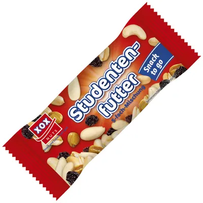 Image de XOX Aliments pour étudiants mélange noisette-fruit à grignoter 50g