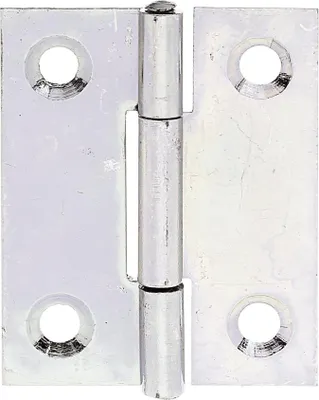 Produktbild von GAH-Alberts Scharnier halbbreit, Scharnier, Gelb, Stahl, Außentürelement, 41 mm, 4,7 mm