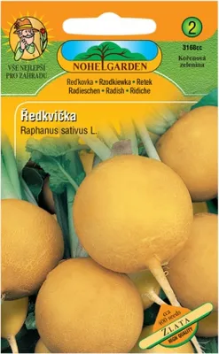Zdjęcie produktu dla Rzodkiewka żółta okrągła ZŁOTA