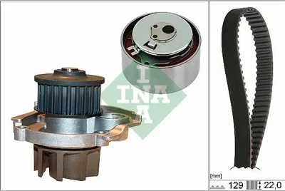 Image de Pompe à eau + courroie de distribution
