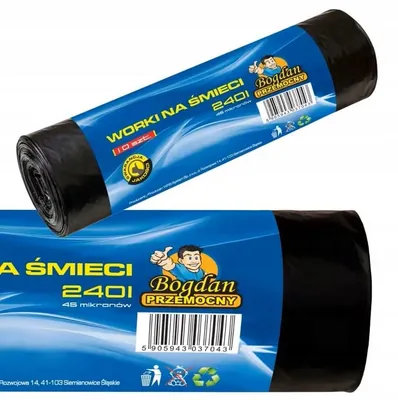 Produktbild von Müllsäcke 240L 10 Stück 45 um schwarz Bogdan Przemocny