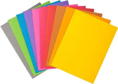 Image de Exacompta 10x 30 sous-chemises ROCK''S 80 22x31cm Couleurs assorties 807001E