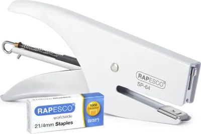 Produktbild von RAPESCO Heftzange SP-64 (6/4 & 21/4 mm) chrom / weiß