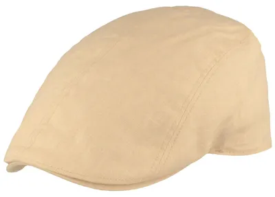 Produktbild von Einfarbige Schiebermütze aus 100% Hanf von Hut-Breiter, beige, Gr. 59