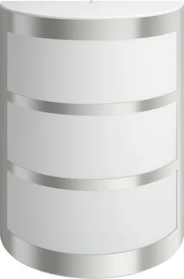 Produktbild von Philips myGarden Python Wandleuchte, 5,5W, Wandbeleuchtung für den Außenbereich, Edelstahl, Weiß, Metall, IP44, II, Oberfläche