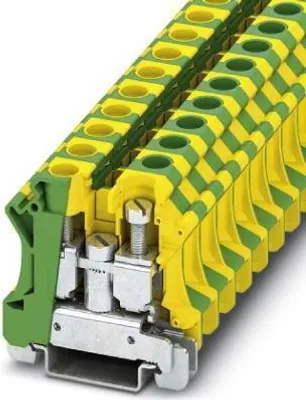 Obrázok produktu pre Phoenix Contact UTI 16-PE - Installationsschutzleiterklemme UTI 16-PE Grün-Gelb (3073830)