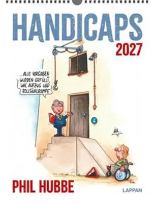 Obrázek produktu pro Handicaps 2027: Měsíční kalendář na zeď