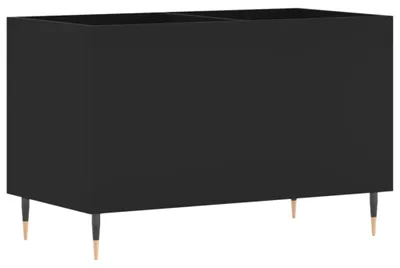 Produktbild von vidaXL Plattenschrank Schwarz 74,5x38x48 cm Holzwerkstoff