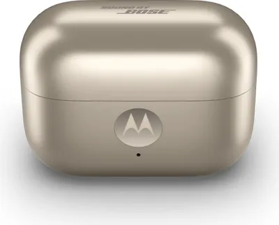 Produktbild von Motorola moto buds loop, Kabellos, Anrufe/Musik/Sport/Alltag, 51,6 g, Kopfhörer, Beige