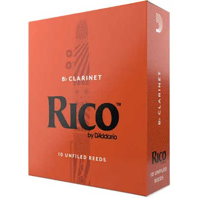 Produktbild von D\'Addario Woodwinds Rico Bb Clarinet Reeds 3.5 Bb Clarinet Reeds (Pack of 10)