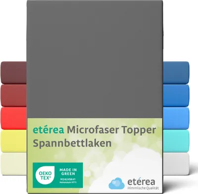 Produktbild von etérea Spannbettlaken Microfaser 140x200 - 160x200 cm