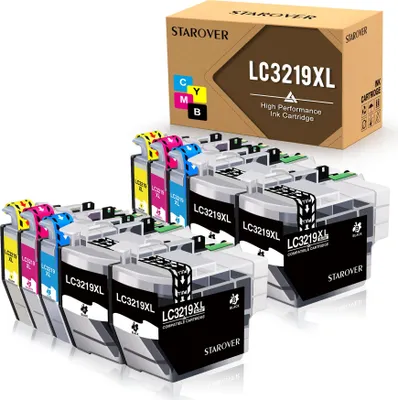 Produktbild von 10x LC3219XL LC-3219 XL Druckerpatronen kompatibel für Brother MFC-J5330DW MFC-J5335DW MFC-J5730DW MFC-J5930DW MFC-J6530DW MFC-J6930DW MFC-J6935DW