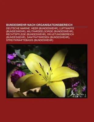 Produktbild von Bundeswehr nach Organisationsbereich