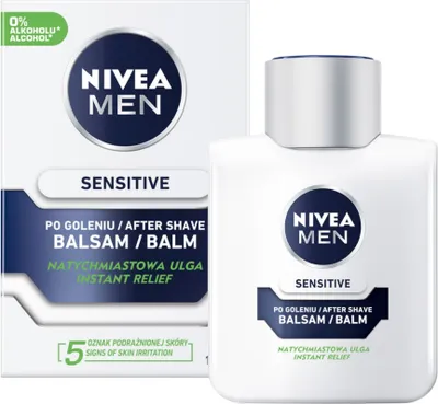 Produktbild von Nivea Men Sensitiv After Shave Balsam 100 ml - Beruhigende Pflege für empfindliche Haut