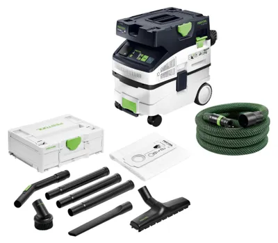 Image de Festool CTL MIDI I CLEANTEC aspirateur mobile 1200 watts 15 l classe de poussière L ( 578309 ) + 7 pces Standard kit de nettoyage ( 577257 )