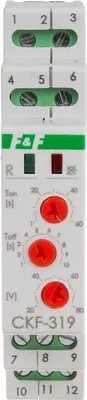 Productafbeelding van Faseverliesrelais met instelbare uitschakel- en hersteltijd, model F&F CKF-319 TRMS