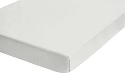 Produktbild von biberna Feinbiber-Spannbetttuch 0002744 color: grau, size: 1x 90x190 cm - 100x200 cm