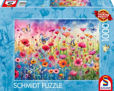 Obrázok produktu pre Schmidt Spiele 58873, 1000 kusov, Flóra a fauna, 12 rok / roky