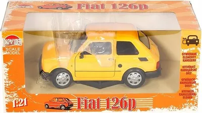 Zdjęcie produktu dla Welly Fiat 126P W Skali 1:21 0660