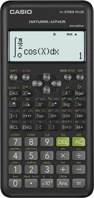 Immagine prodotto di Casio Calculator Scientific Fx-570Esplus-2-B 417 Functions 77X162Mm Black