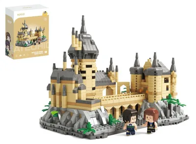 Produktbild von Mini-Baukasten KOCO Magische Burg Kunststoff 1132Stk. in Schachtel 15x20x8cm