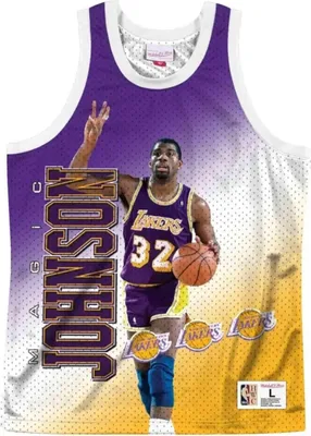 Immagine prodotto di Maglia Mitchell & Ness MSTKMI19002-LALWHITEJH da Uomo