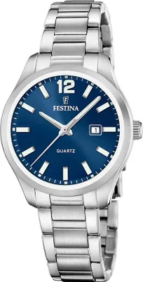 Produktbild von Festina F20737/4 Uhr Damenuhr Edelstahl Datum silber