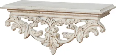 Produktbild von Barock regal 46x22x17 cm, Konsole für wandregal, Barock nachtkästchen