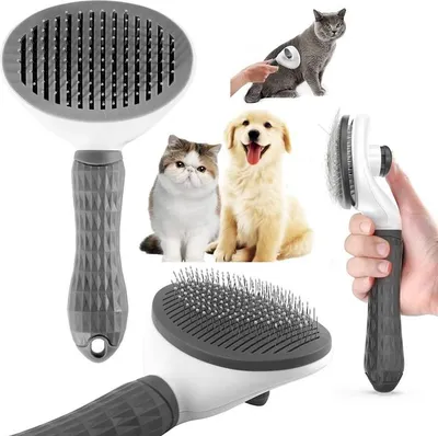 Immagine prodotto di Spazzola autopulente per peli di cani e gatti