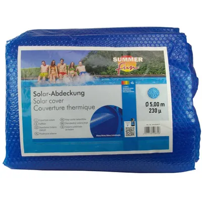 Zdjęcie produktu dla Summer Fun 501550003, Basenowa osłona przeciwsłoneczna, Okrągły, Niebieski, 4,95 m, 0,23 mm, 10 kg