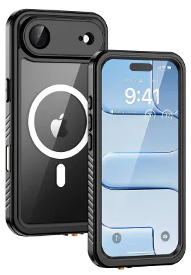 Image de Elzusha - Étui étanche pour iPhone 17 Air avec protection contre les chocs