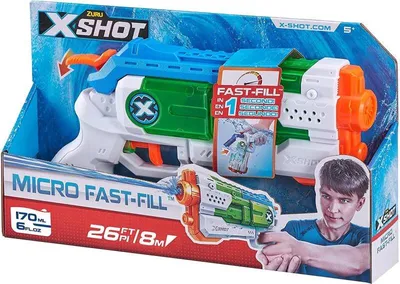 Produktbild von Zuru Wasserpistole XSHOT mehrfarbig