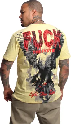 Obrázok produktu pre Tričko Yakuza Herren Eagle Regular, Pale Banana, S
