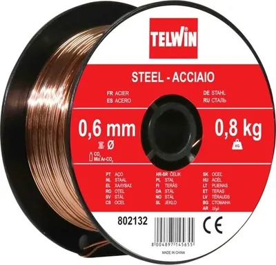 Obrázek produktu pro Svařovací tyč Telwin CO-2 0,6 mm 0,8 kg