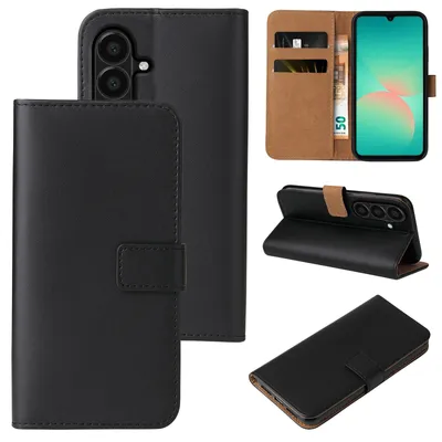 Produktbild von Handyhülle für Samsung Galaxy A27 5G Klapphülle Bookcase Flip Cover Hülle Handy Tasche Etui Farbe: Schwarz