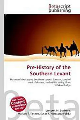 Produktbild von Pre-History of the Southern Levant