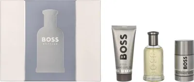 Produktbild von Hugo Boss Eau de Toilette Set in Flaschen, 100 ml + Duschgel, 100 ml + Deostick, 75 ml